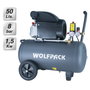WOLFPACK LINEA PROFESIONAL Compresseur 50 Litres 2,0 HP Sans Huile