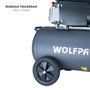 WOLFPACK LINEA PROFESIONAL Compresseur 50 Litres 2,0 HP Sans Huile