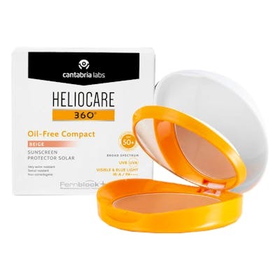 Heliocare 360º Poudre compacte sans huile SPF 50+ Beige