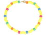 Innspiro Perles en plastique éco Multicolor Neon 9mm - 400u. approx. Bote