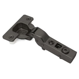 HERRAJES ALK Charnière standard Clip CAM Ø35 Ouverture 110° Finition Graphite Montage Direct Coudé