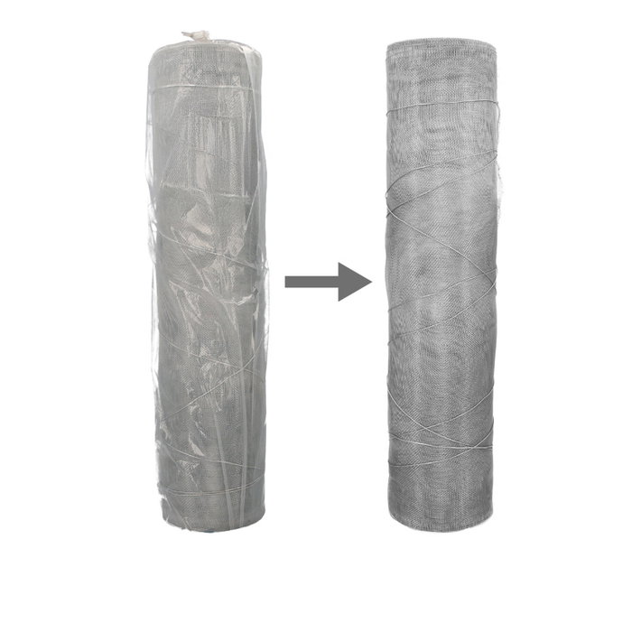 WOLFPACK LINEA PROFESIONAL Toile moustiquaire aluminium 120 cm x 30 m