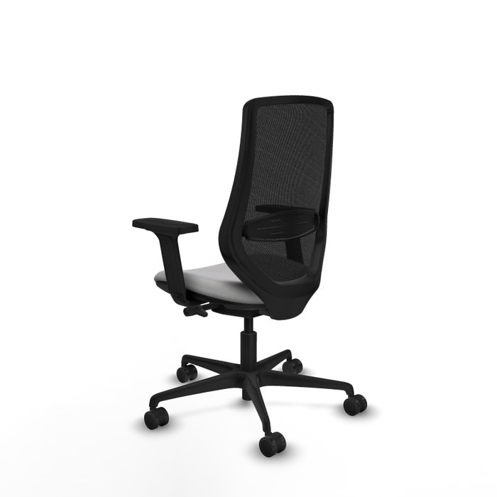PIQUERAS Y CRESPO Chaise Mardos Synchrone/Traslack Gris clair/Noir PIQUERAS Y CRESPO Chaise Mardos Synchrone/Traslack Gris clair/Noir