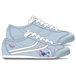 Cerda T031 Basket enfant avec semelle TPR et couture Stitch, taille 31, bleu clair, à partir de 3 ans