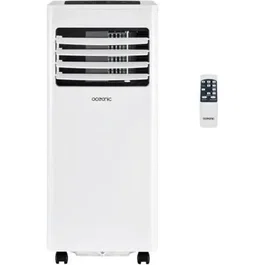 Oceanic Climatiseur Mobile Portable 7000 BTU - Déshumidificateur, Classe Énergétique A, Programmable, Monobloc avec Kit Fenêtre (2050W)