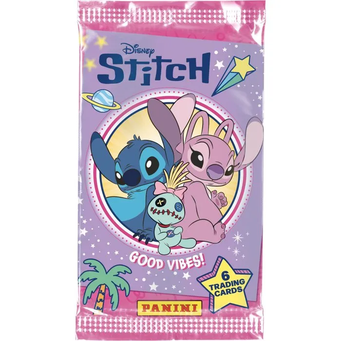 Panini Boîte de cartes à collectionner Stitch Good Vibes - 24 pochettes