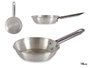 Kinvara Poêle en Aluminium avec Manche 15 cm - Compatible Gaz, Four et Lave-vaisselle (Set de 12)