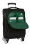 Safta Trolley cabine souple 20" Real Betis Balompie Premium - Valise à main 35 x 51 x 20 cm en nylon 900D, Noir