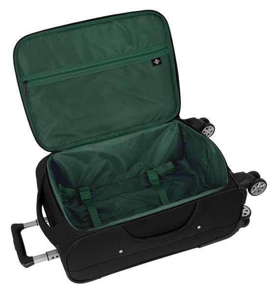 Safta Trolley cabine souple 20" Real Betis Balompie Premium - Valise à main 35 x 51 x 20 cm en nylon 900D, Noir