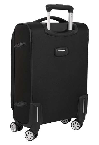 Safta Trolley cabine souple 20" Real Betis Balompie Premium - Valise à main 35 x 51 x 20 cm en nylon 900D, Noir