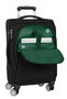 Safta Trolley cabine souple 20" Real Betis Balompie Premium - Valise à main 35 x 51 x 20 cm en nylon 900D, Noir