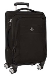 Safta Trolley cabine souple 20" Real Betis Balompie Premium - Valise à main 35 x 51 x 20 cm en nylon 900D, Noir