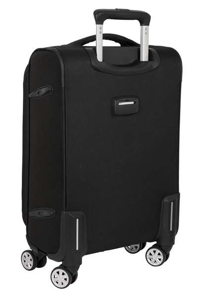 Safta Trolley cabine souple 20" Real Betis Balompie Premium - Valise à main 35 x 51 x 20 cm en nylon 900D, Noir