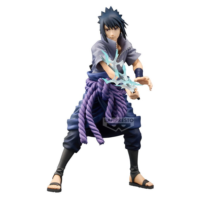 BANPRESTO Figura Sasuke Uchiha Grandista Naruto Shippuden - Statue de Collection 24 cm BANPRESTO Figura Sasuke Uchiha Grandista Naruto Shippuden - Statue de Collection 24 cm
