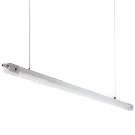 Luminaire LED linéaire industriel 50W 6000Lm IP65 150cm - Température de couleur réglable CCT 3000-6500K - Pour garage, atelier, entrepôt, usage extérieur