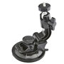 Mantona Suction Cup Holder XL 1/4 inch + GoPro Mount, Black