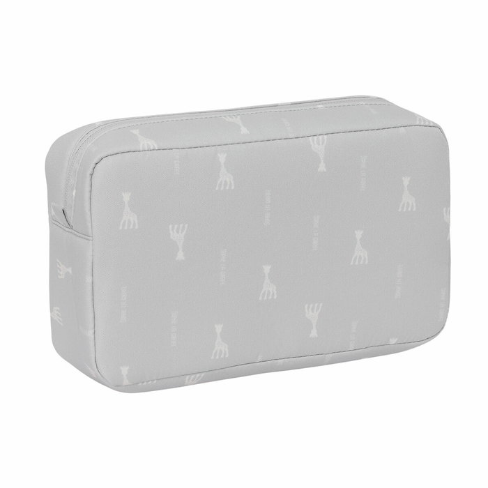 Nécessaire de Voyage Sophie la Girafe Gris clair 28 x 16 x 9 cm