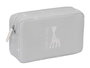 Safta Sophie la girafe Nécessaire de toilette réutilisable et imperméable 28x16x9 cm pour enfant - A partir de 3 ans