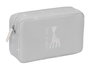 Safta Sophie la girafe Nécessaire de toilette réutilisable et imperméable 28x16x9 cm pour enfant - A partir de 3 ans