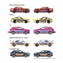 Majorette Coffret Cadeau Série Limitée 11 - 5 voitures métal exclusives 'Graffitis' 1/64