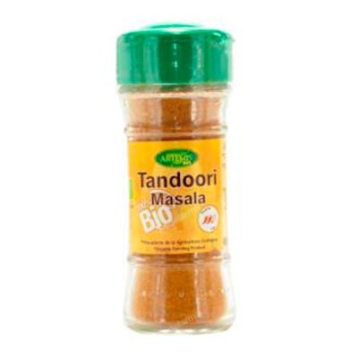 ARTEMIS BIO - Sazonador Tandoori Masala Bio 28 g - Épices indiennes pour viandes, poissons, légumes - Comprend coriandre, cayenne, cumin, curcuma ARTEMIS BIO - Sazonador Tandoori Masala Bio 28 g - Épices indiennes pour viandes, poissons, légumes - Comprend coriandre, cayenne, cumin, curcuma
