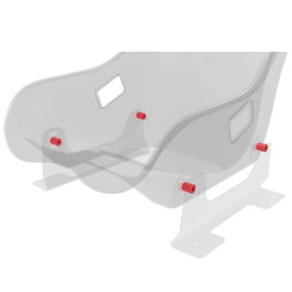 Sparco Kit d'écarteurs de 4 de 20mm pour siège Ultra