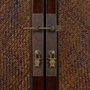 Armoire Alexandra House Living Marron Rotin MDF Bois 40 x 130 x 100 cm