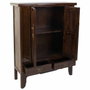 Armoire Alexandra House Living Marron Rotin MDF Bois 40 x 130 x 100 cm