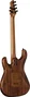EKO Guitare Électrique Aire 701 Wildwood Naturel Corps Paulownia Micros Humbucker Simple EKO Steel HRC57 Tremolo