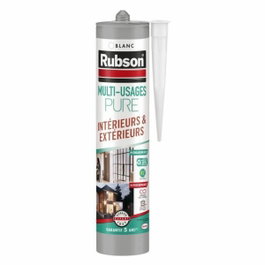 Rubson Pure Mastic Silicone Multi-usages Blanc 280ml