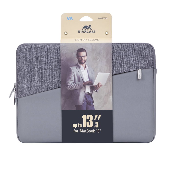 Rivacase 7903 Egmont Housse d'ordinateur portable 13.3 gris