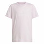 T shirt à manches courtes Enfant Adidas G Fi Bl Rose
