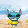 Funko Figurine Pop! Disney Stitch with Tube 1565 - Lilo et Stitch, vacances, lunettes, bouée