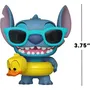 Funko Figurine Pop! Disney Stitch with Tube 1565 - Lilo et Stitch, vacances, lunettes, bouée