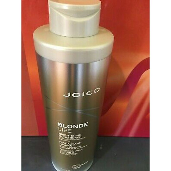 Joico Blonde Life Brightening Conditioner 1000 mL - Après-shampooing éclaircissant et nourrissant pour cheveux blonds