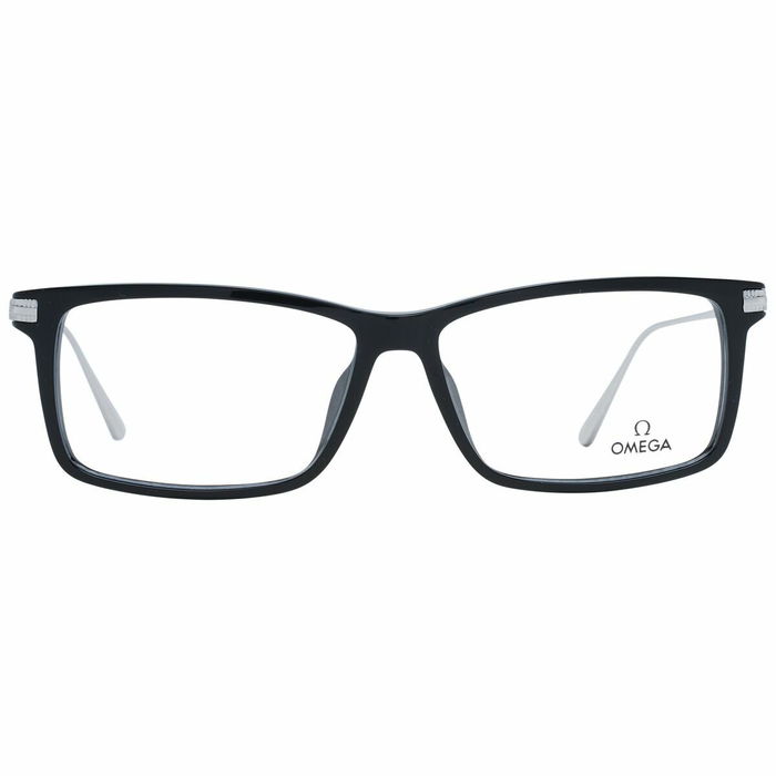 Monture de Lunettes Homme Omega OM5014-58001 Noir ø 58 mm