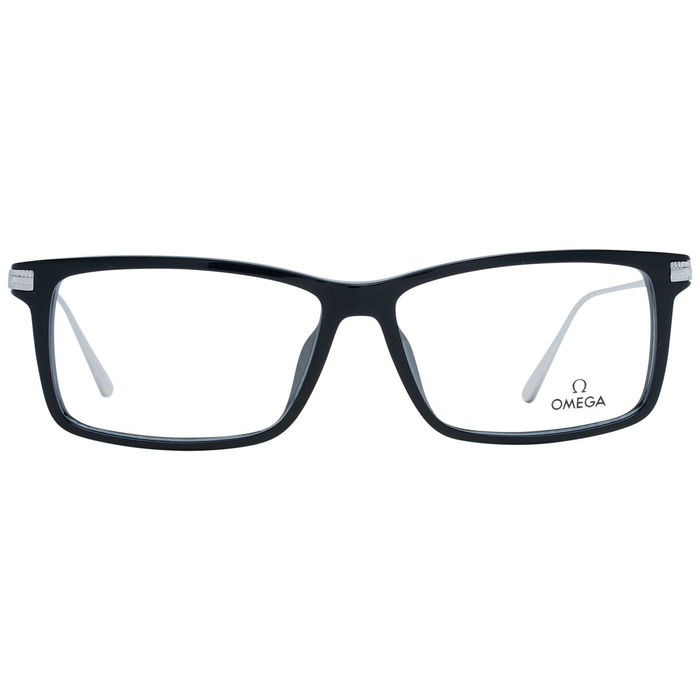 Monture de Lunettes Homme Omega OM5014-58001 Noir ø 58 mm