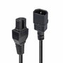 Lindy Câble d'alimentation C14 vers C15 2m Noir