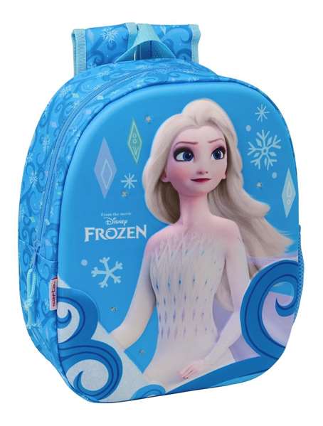 Safta Mochila 3D Frozen avec LEDs 27x33x10cm Safta Mochila 3D Frozen avec LEDs 27x33x10cm