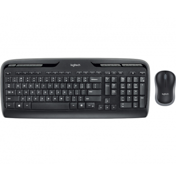 Logitech MK330 Combo clavier et souris sans fil - Noir - DE-Layout