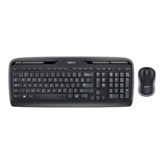 Logitech MK330 Combo clavier et souris sans fil - Noir - DE-Layout
