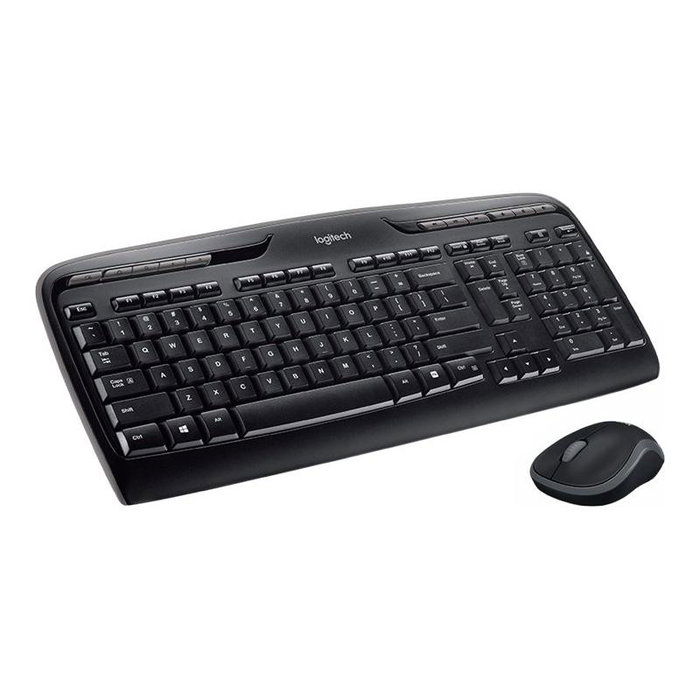 Logitech MK330 Combo clavier et souris sans fil - Noir - DE-Layout