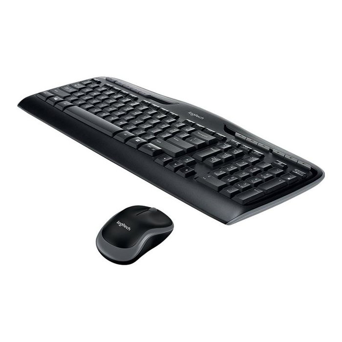 Logitech MK330 Combo clavier et souris sans fil - Noir - DE-Layout