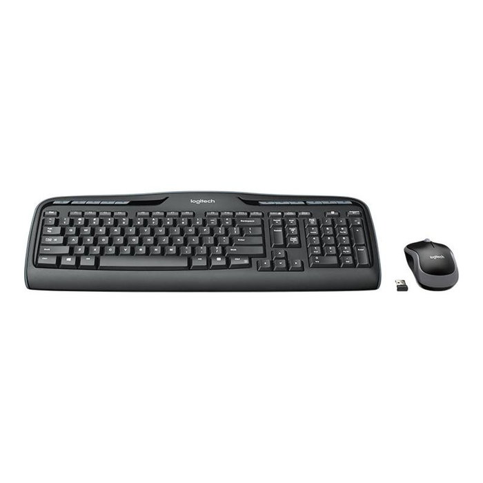 Logitech MK330 Combo clavier et souris sans fil - Noir - DE-Layout