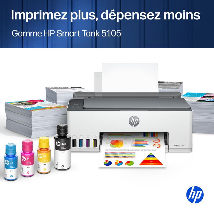 HP Smart Tank 5105 Multifonction Couleur A4