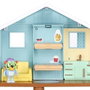 Famosa - Maison sur la plage de Bluey avec figurine et 5 accessoires - Jouet en espagnol