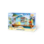 Famosa - Maison sur la plage de Bluey avec figurine et 5 accessoires - Jouet en espagnol
