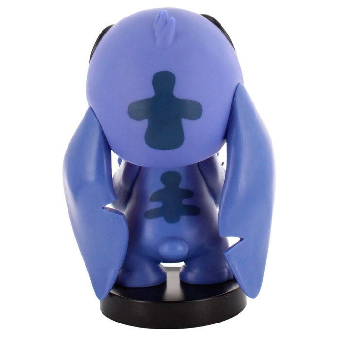 EXQUISITE GAMING - Support chargeur Smiley Stitch Disney 20cm pour manettes PS5, Xbox Series, iPhone et smartphones - Cable Guy