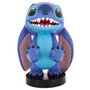 EXQUISITE GAMING - Support chargeur Smiley Stitch Disney 20cm pour manettes PS5, Xbox Series, iPhone et smartphones - Cable Guy