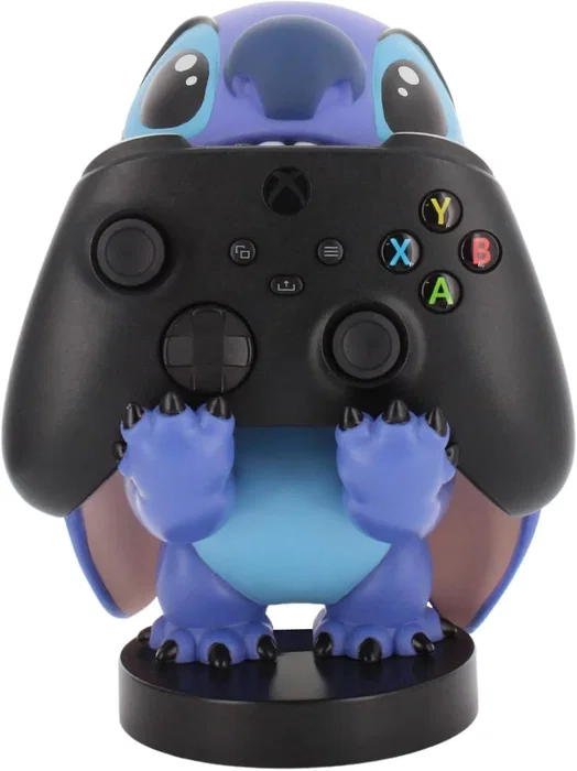 Exquisite Gaming Cable Guys - Figurine support universel Disney Stitch Smiley - Compatible manettes PS5, Xbox, Nintendo Switch et smartphones (câble USB inclus) - 20 cm Exquisite Gaming Cable Guys - Figurine support universel Disney Stitch Smiley - Compatible manettes PS5, Xbox, Nintendo Switch et smartphones (câble USB inclus) - 20 cm